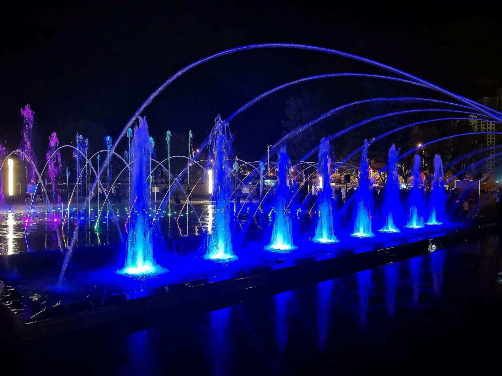 Variable Frequency Running Fountain