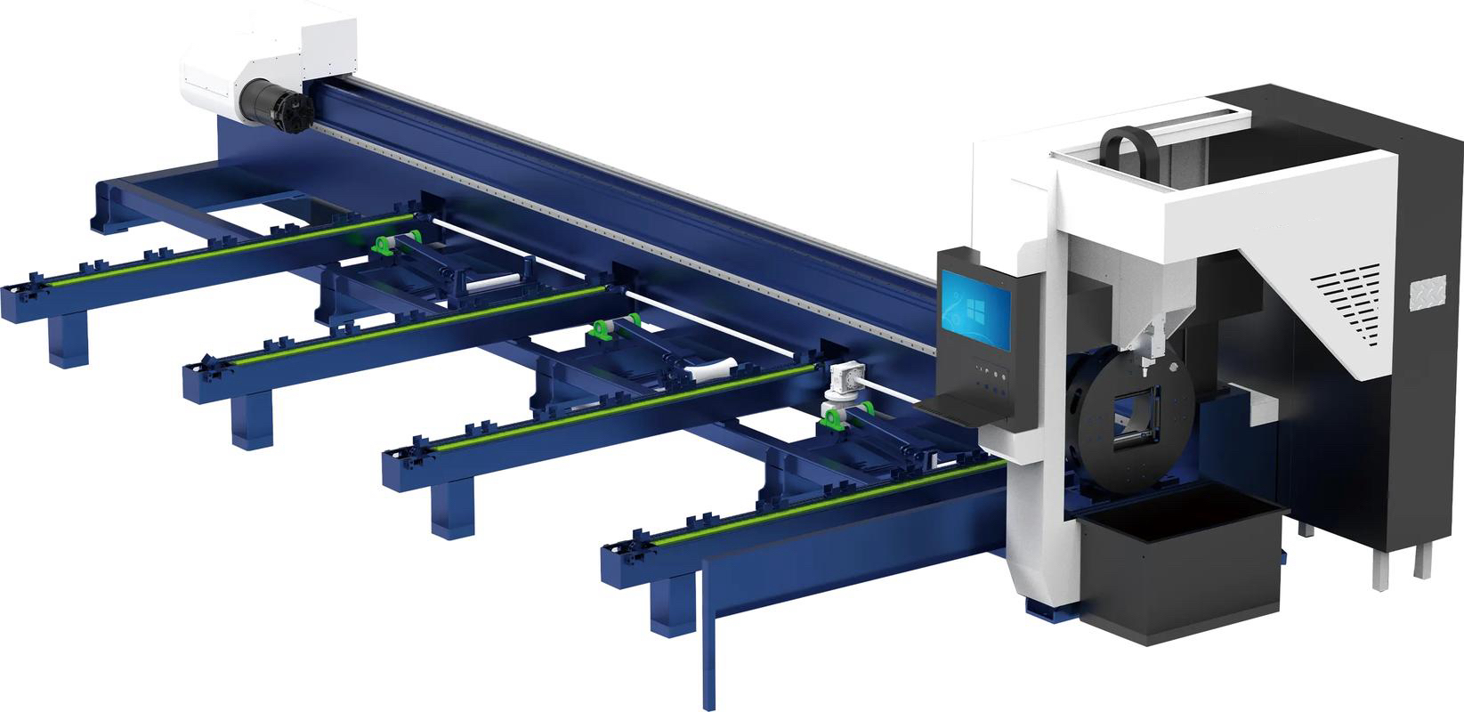 آلة قطع الأنابيب بالليزر الليفي CNC