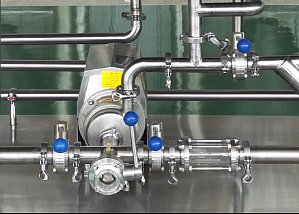 VFD Wort Pump</br>(Flow capacity=1T/h)