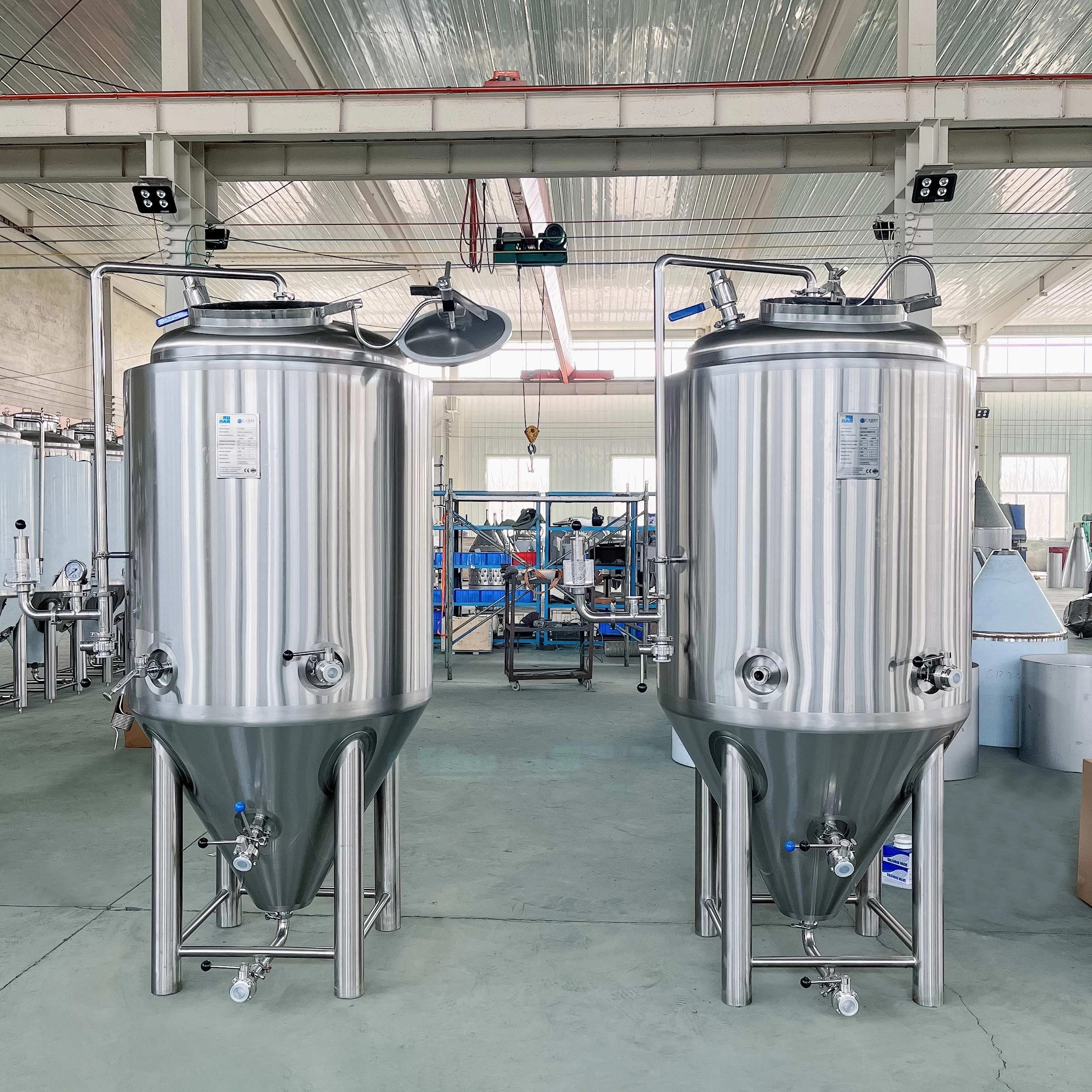 500L Fermentation Tank Customized Top Shadowless Manway