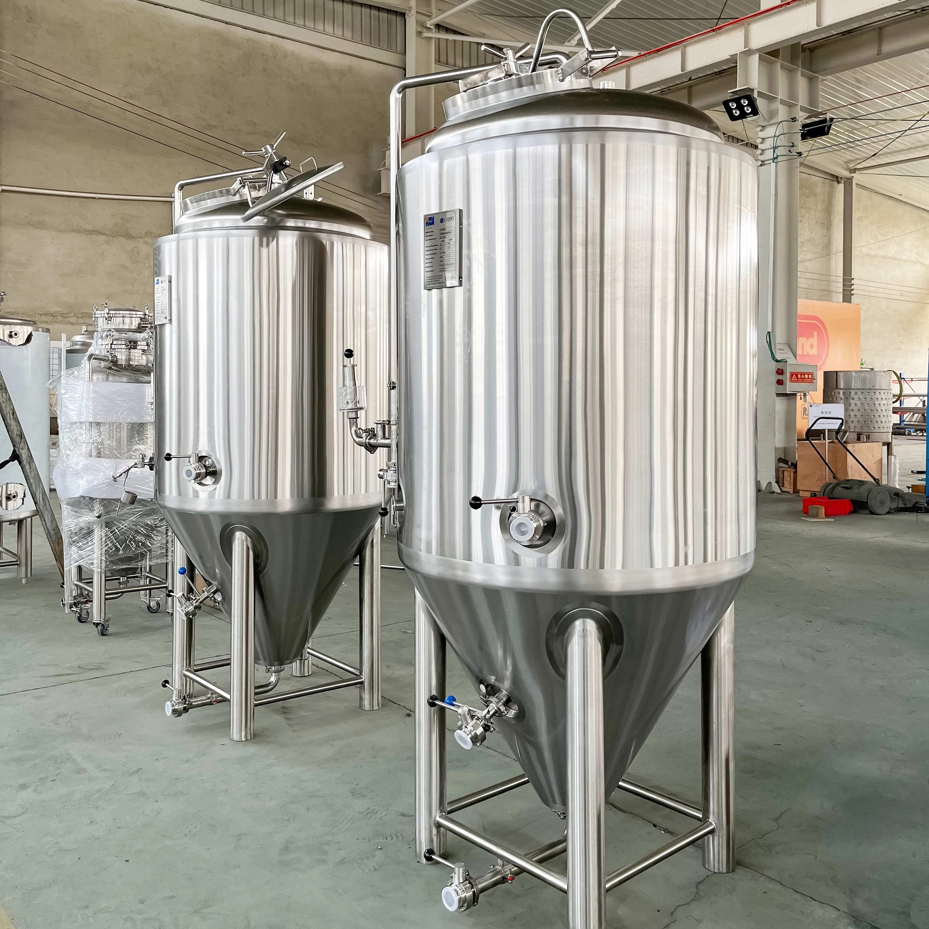 500L Fermentation Tank Customized Top Shadowless Manway