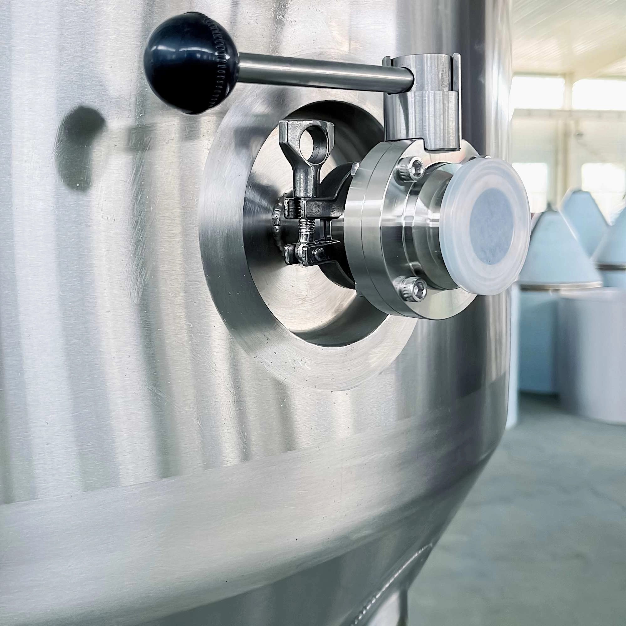 500L Fermentation Tank Customized Top Shadowless Manway