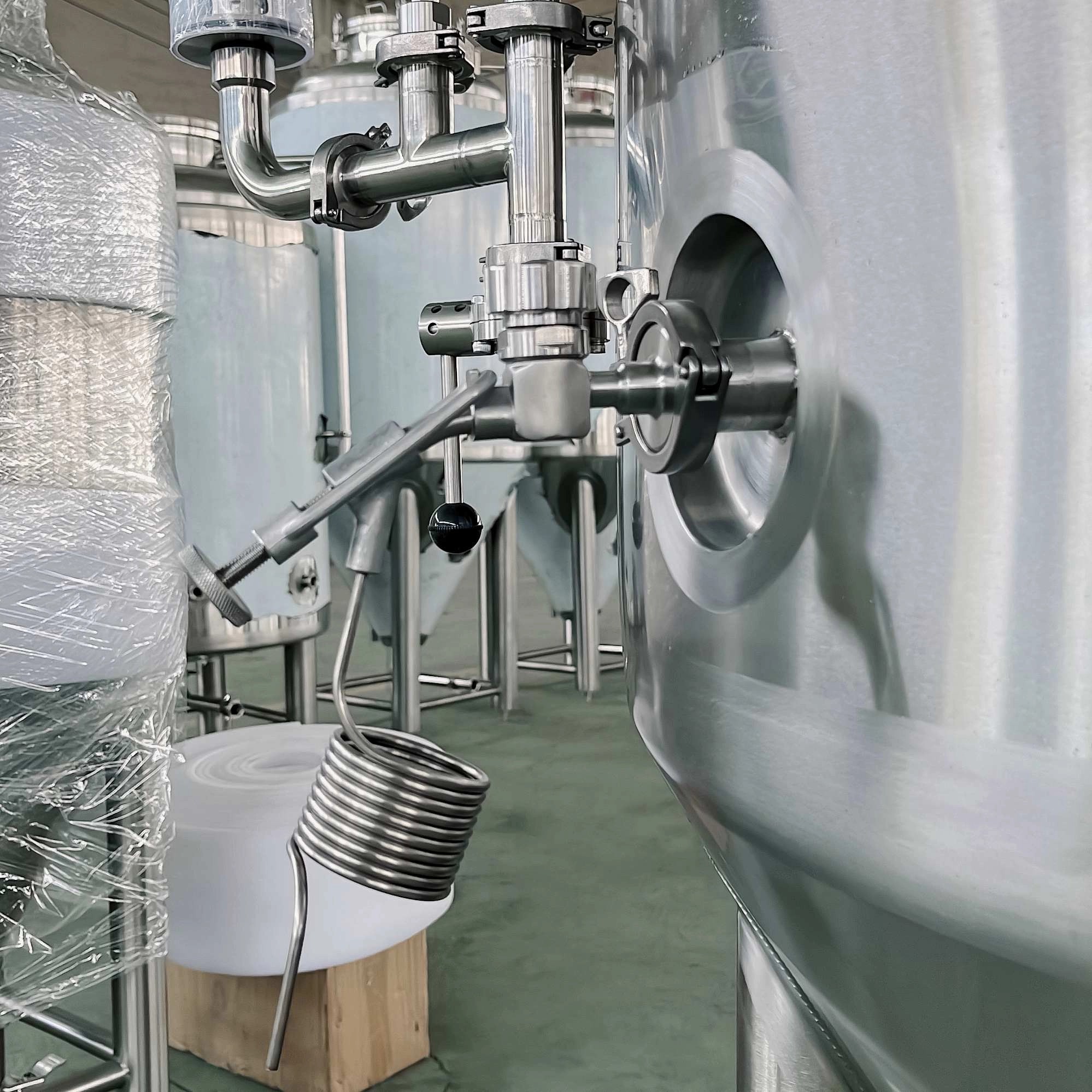 500L Fermentation Tank Customized Top Shadowless Manway