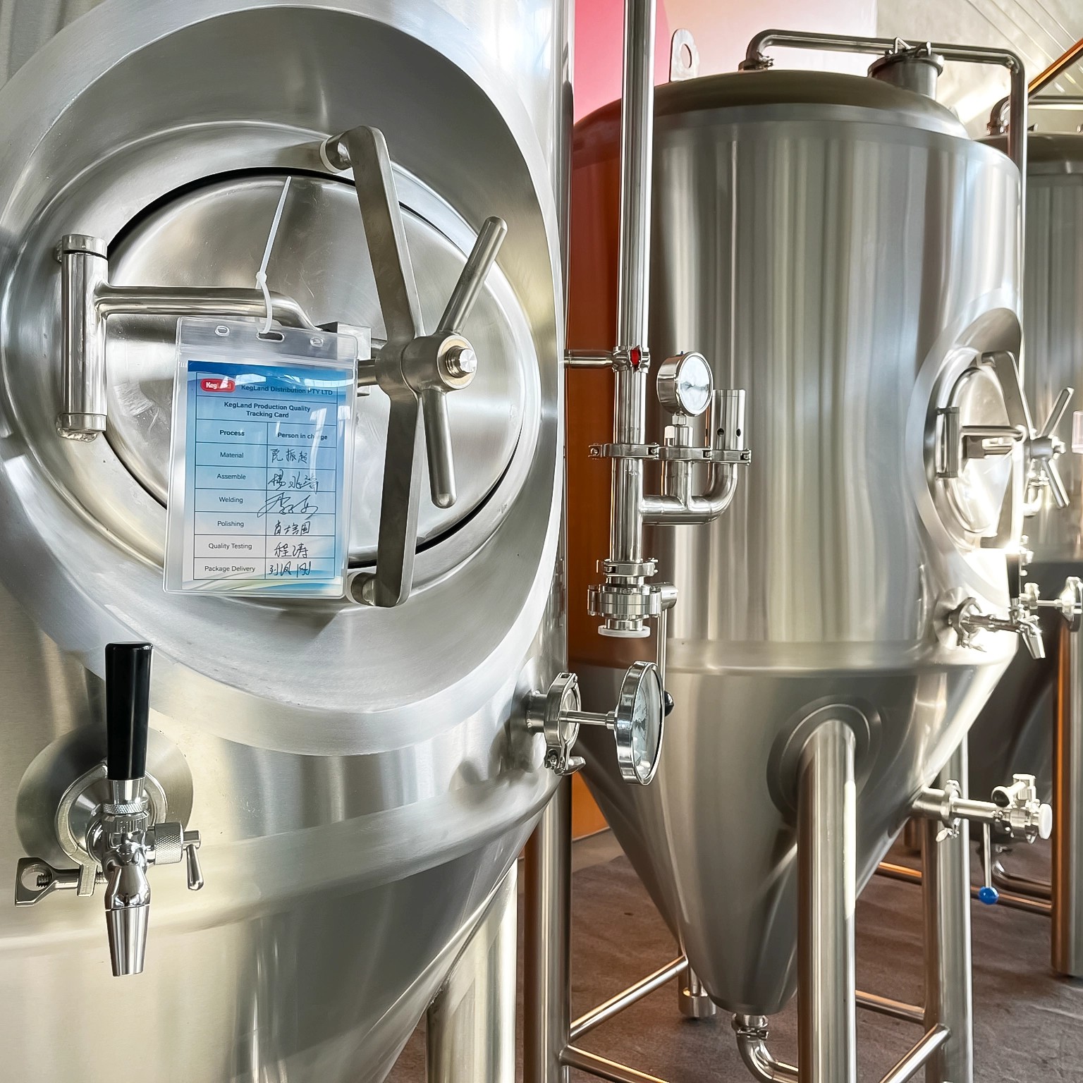 2000L Beer Fermentation Tank