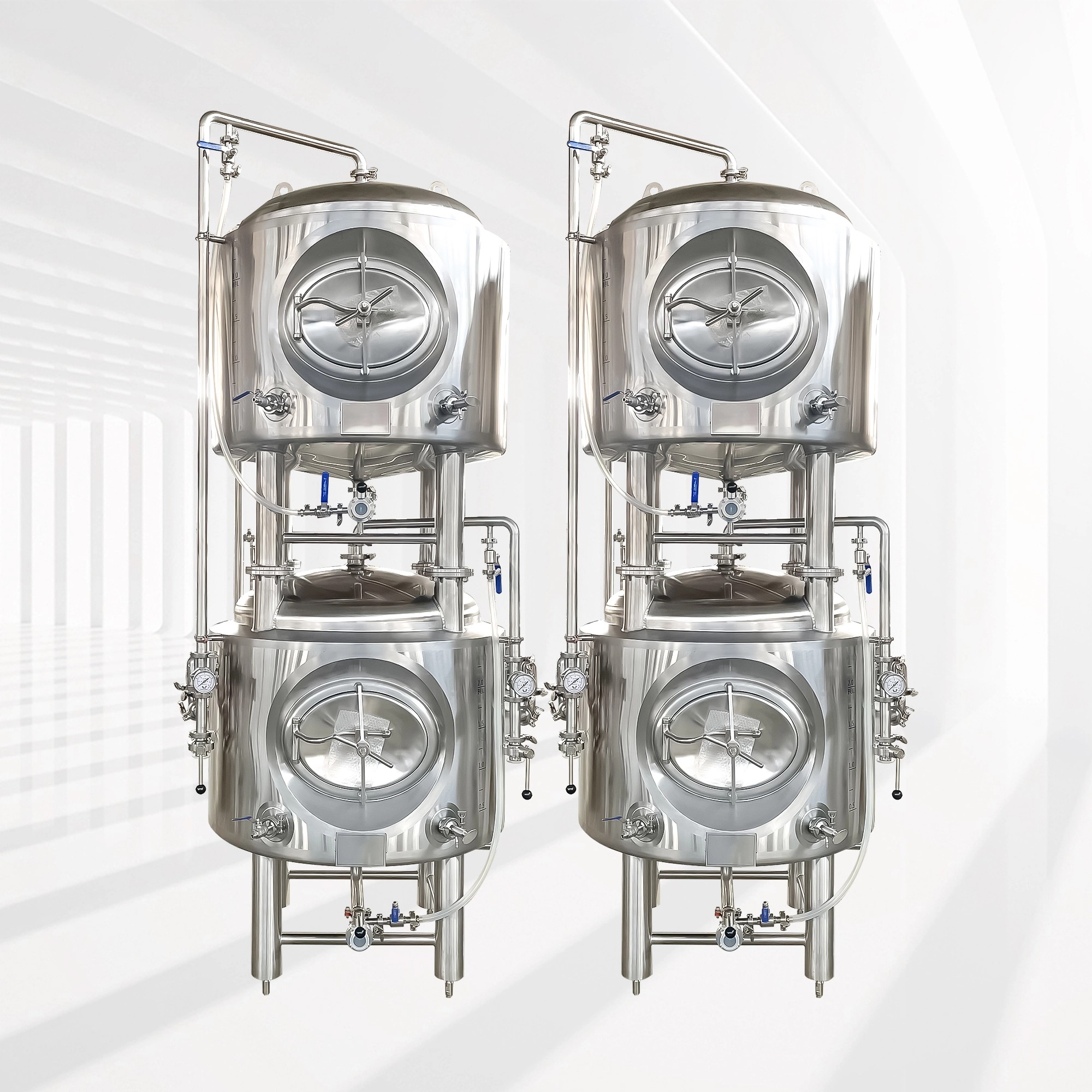 300L Dual Lagering Tank Stacked BBT