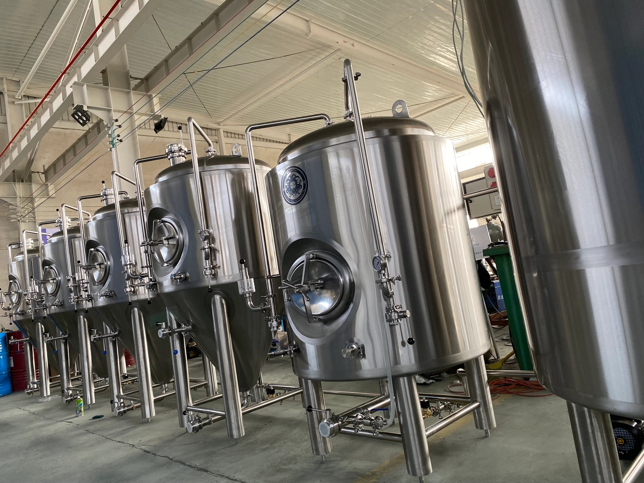 500L 800L 1000L 1500L Stainless Steel Bright Beer Tank