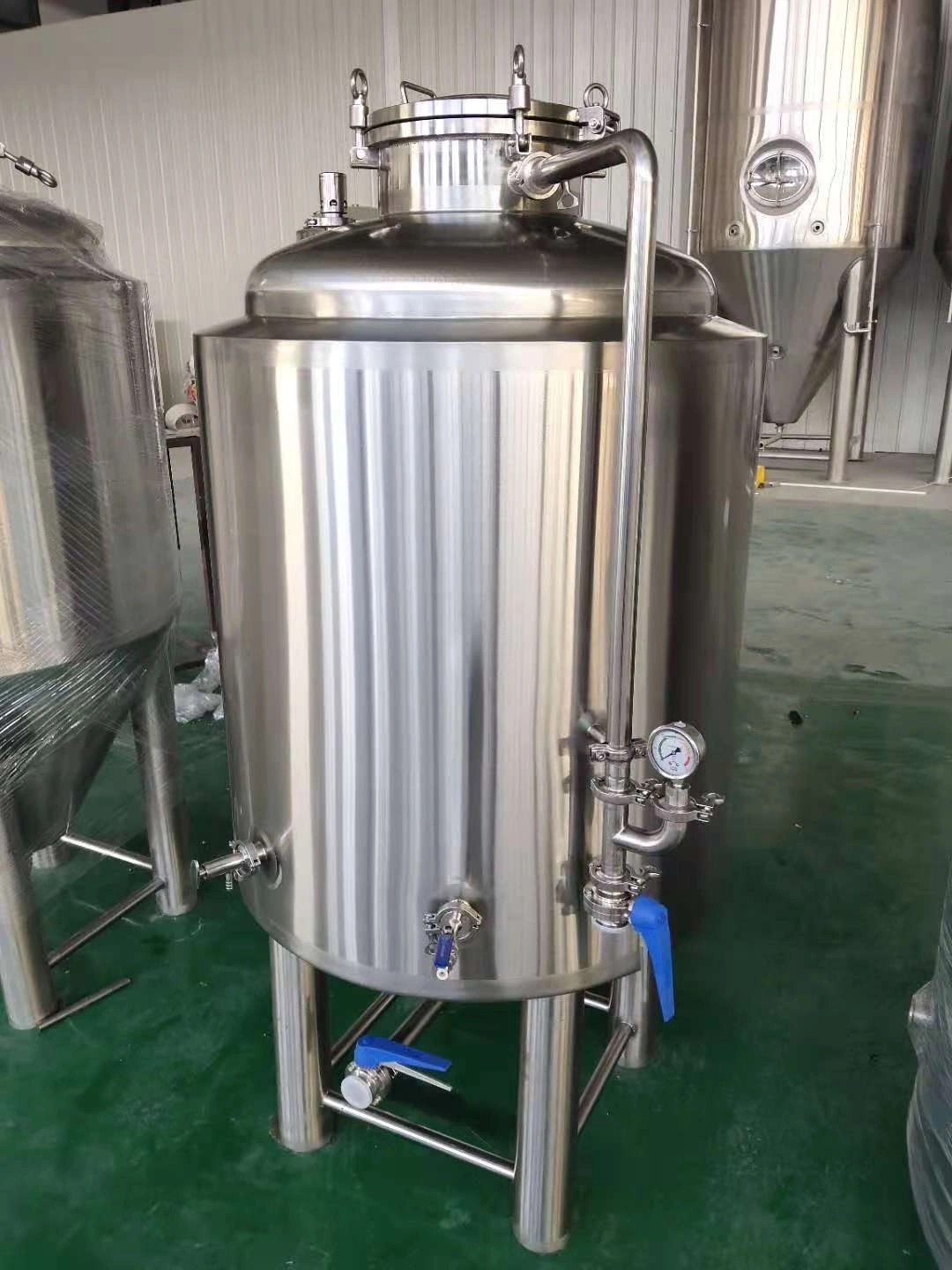 Flange Manhole Bright Beer Tanks With Good Quality