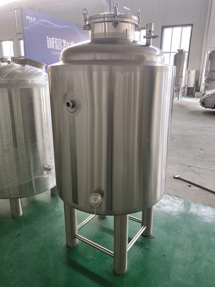 Flange Manhole Bright Beer Tanks With Good Quality