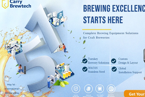 CARRY BREWTECH · Crafting Efficiency. Brewing Success.