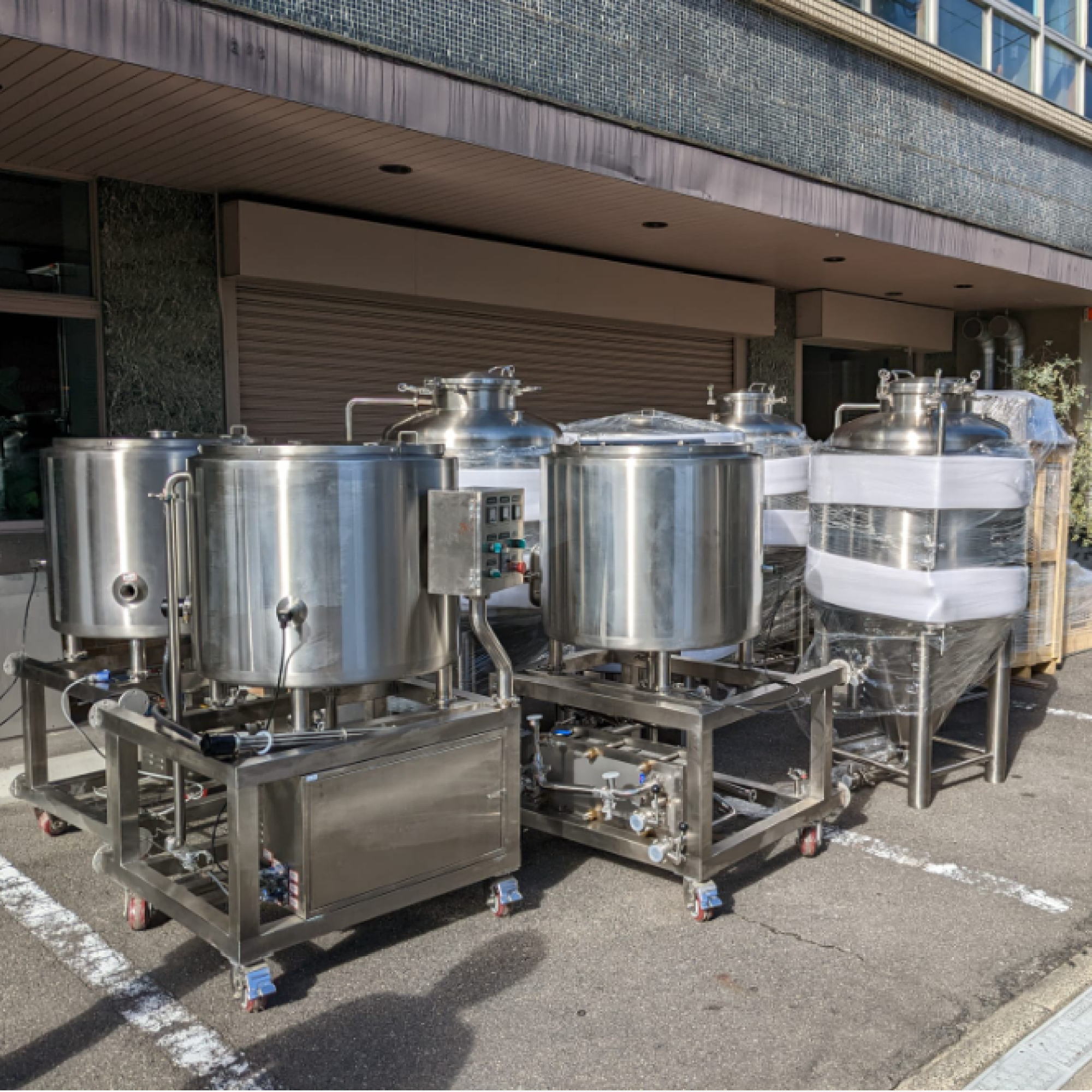 200L Brewery system in Japan