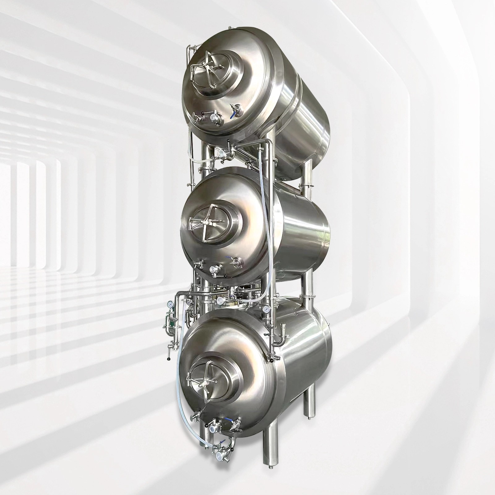Triple Horizontal Brite Tank