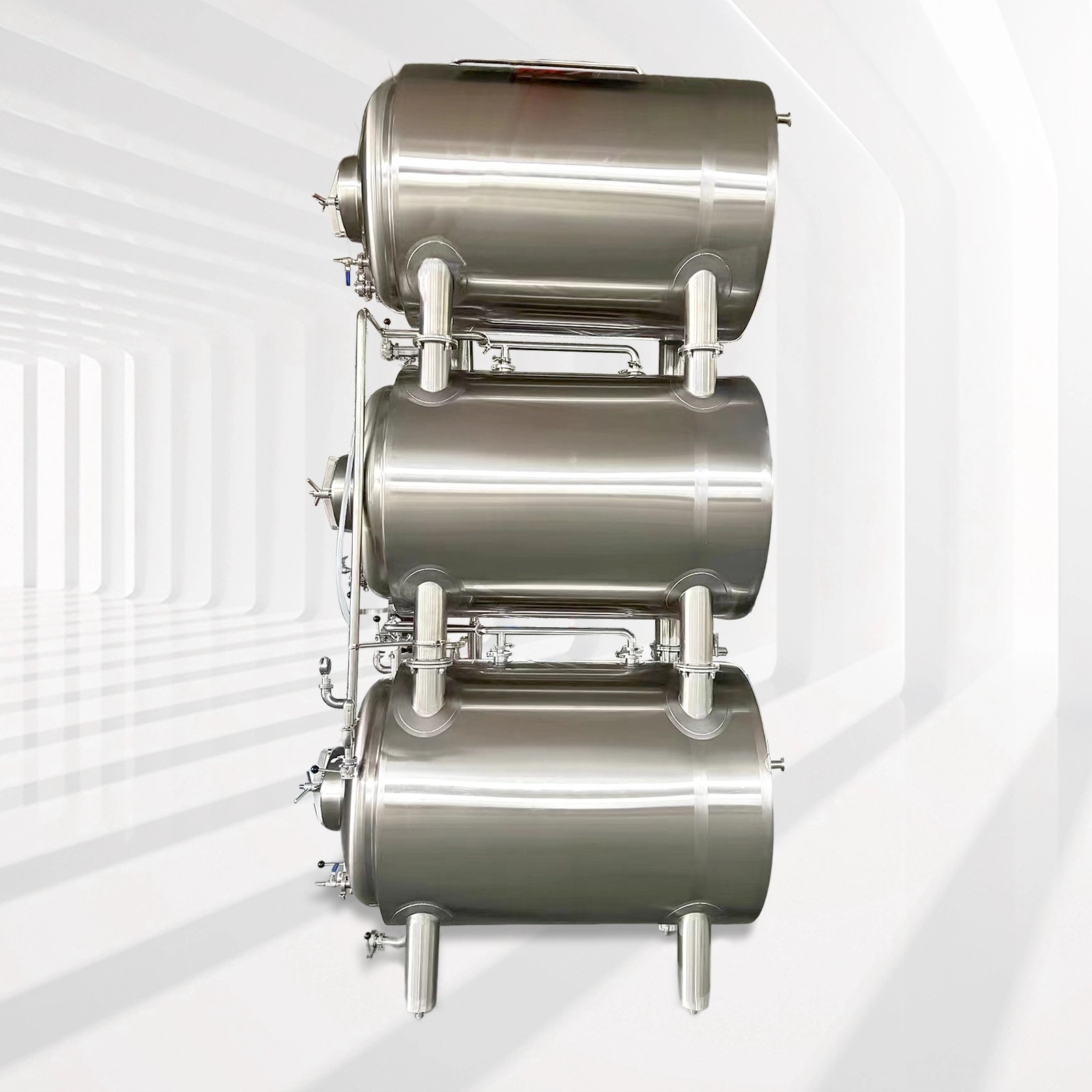 Triple Horizontal Brite Tank