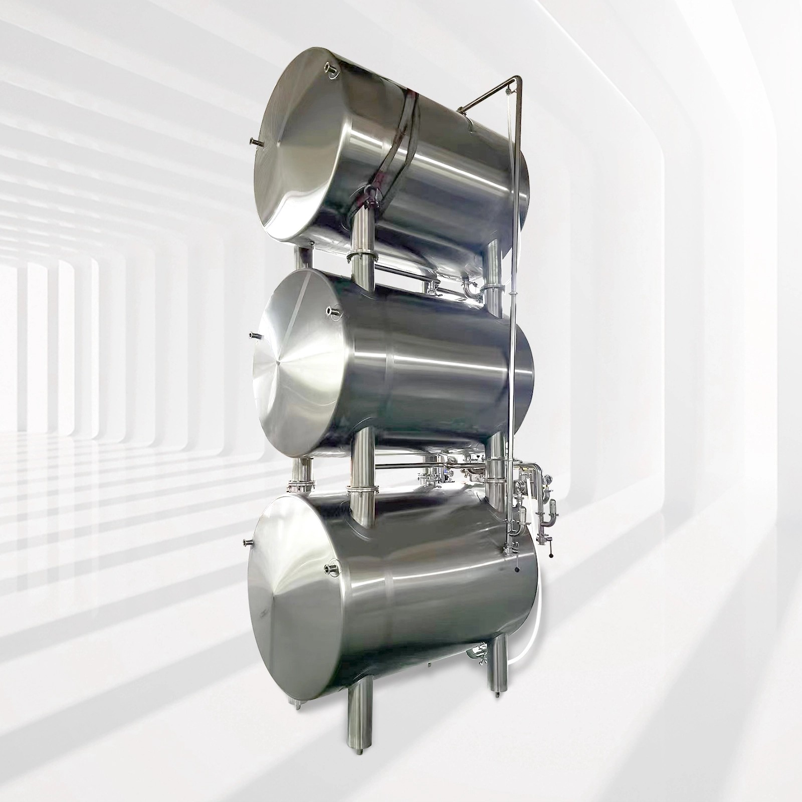 Triple Horizontal Brite Tank
