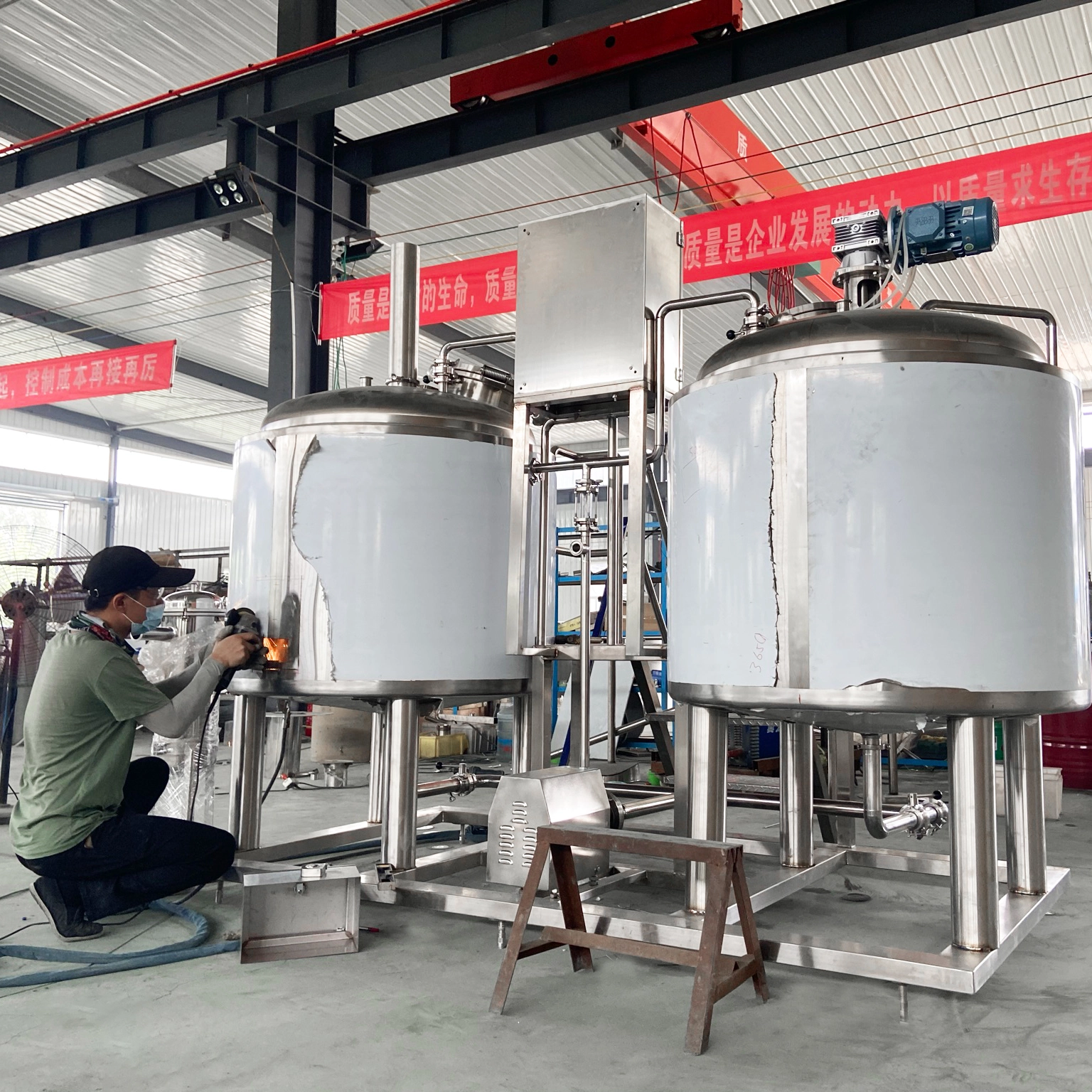 500L Kombucha Brewing System Fermenting System