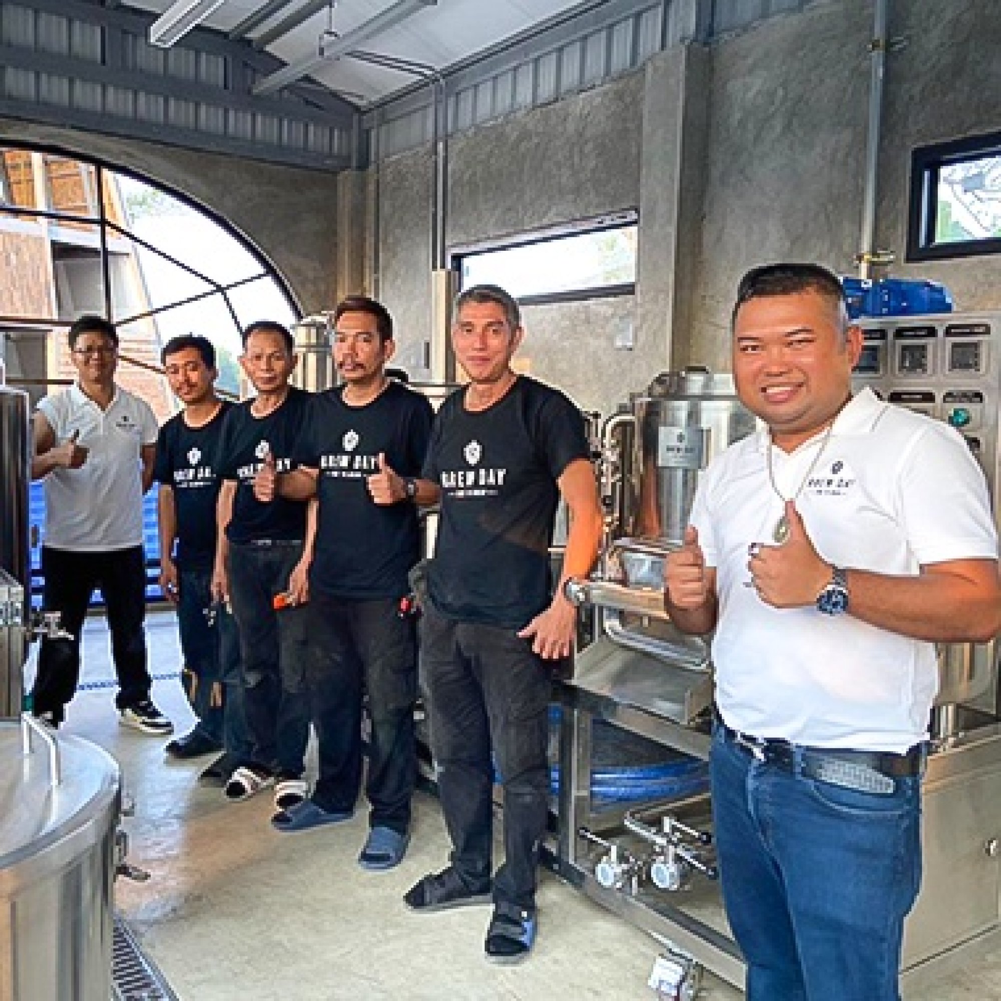 200L Complete Brew system in Thailand