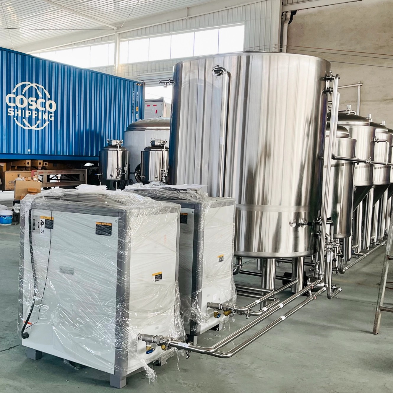 Industrial Chiller for Cooling System and Beer Fermentation Tank