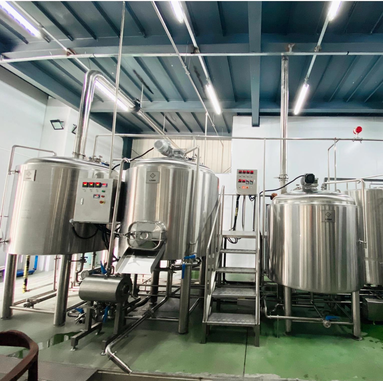 1000L 3 Vessel Beer Brewery Equipment