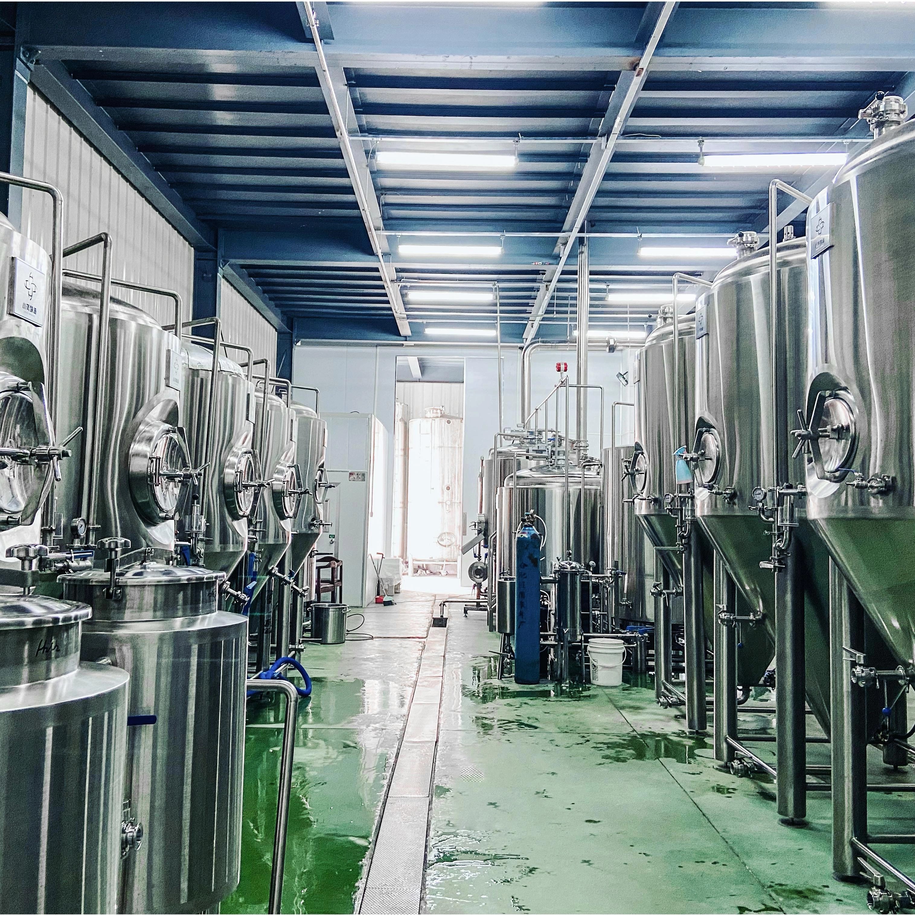 1000L 3 Vessel Beer Brewery Equipment