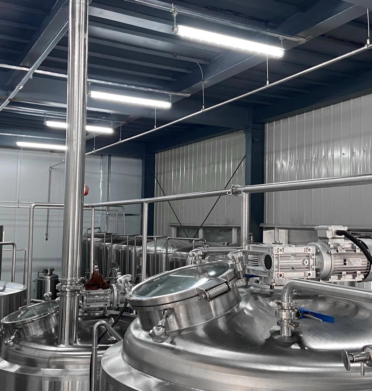 1000L 3 Vessel Beer Brewery Equipment