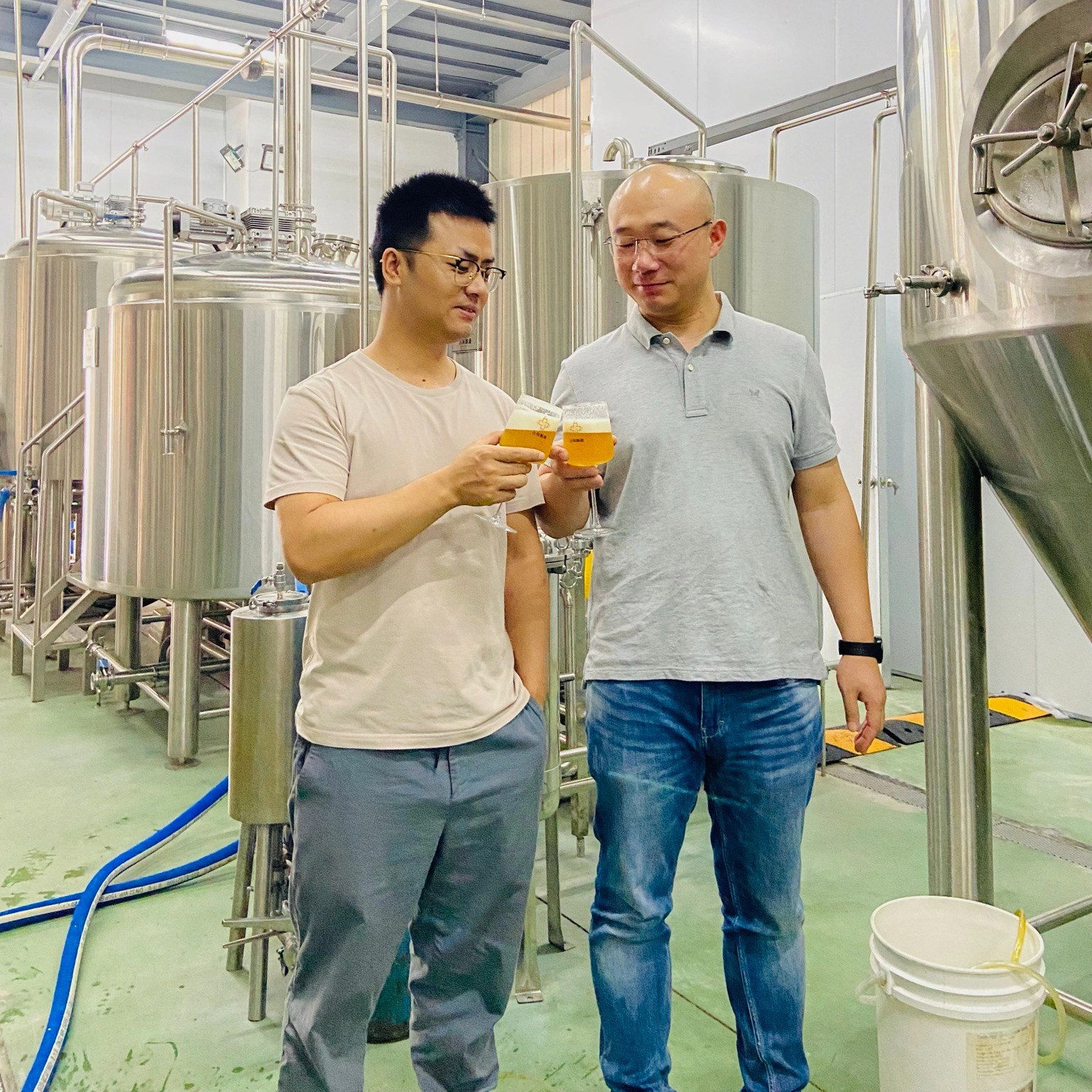 1000L 3 Vessel Beer Brewery Equipment