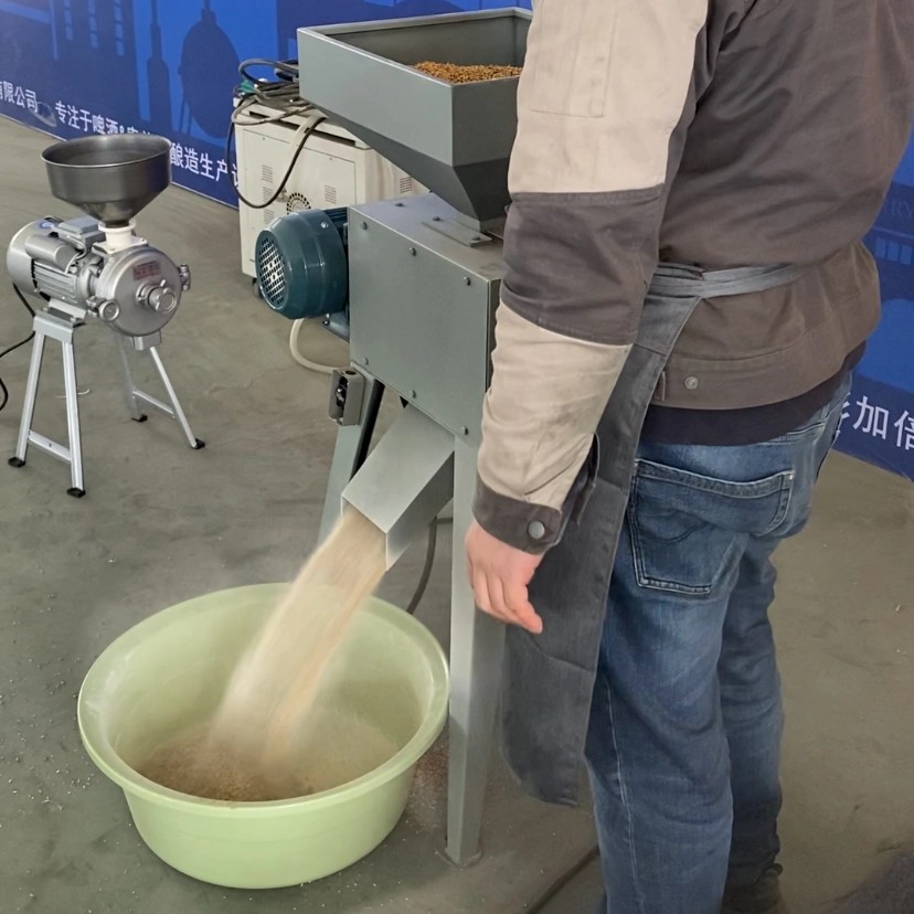 200kgh Double Roller Malt Crusher Machine