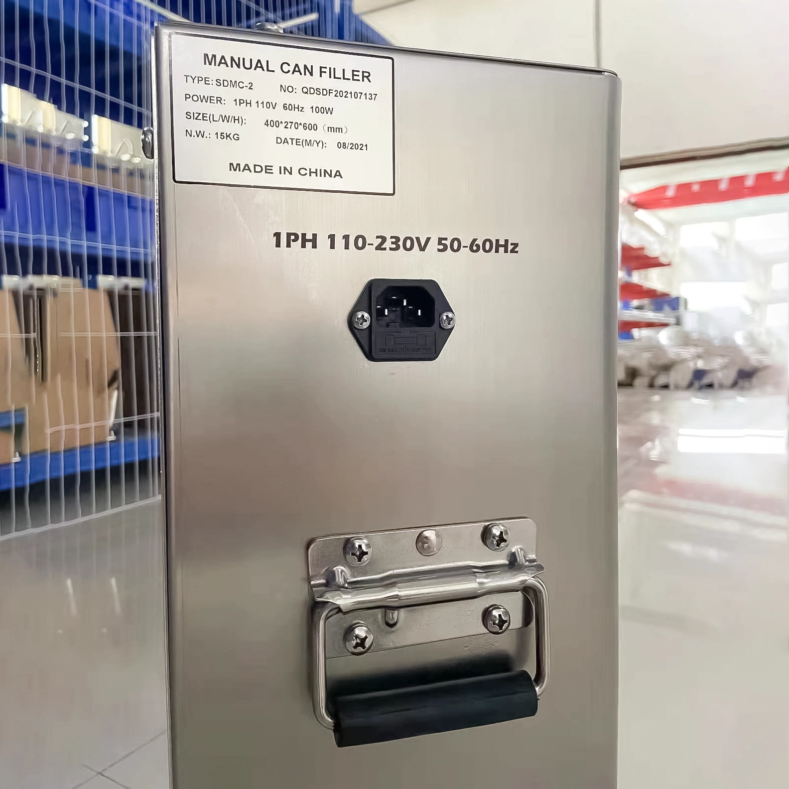 Double Heads Semi-Auto Can Filler