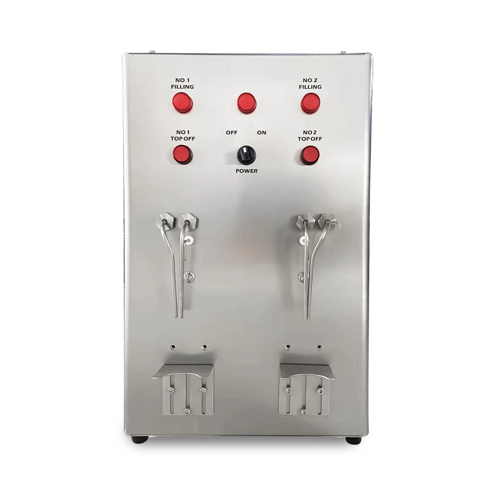 Double Heads Semi-Auto Can Filler