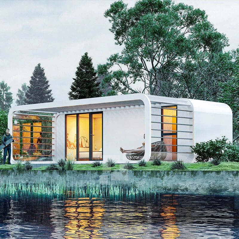 Environmentally Friendly Portable Apple Cabin