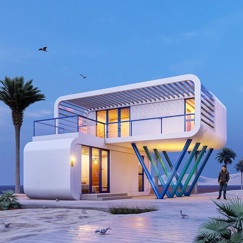 Custom-Made Apple Cabin