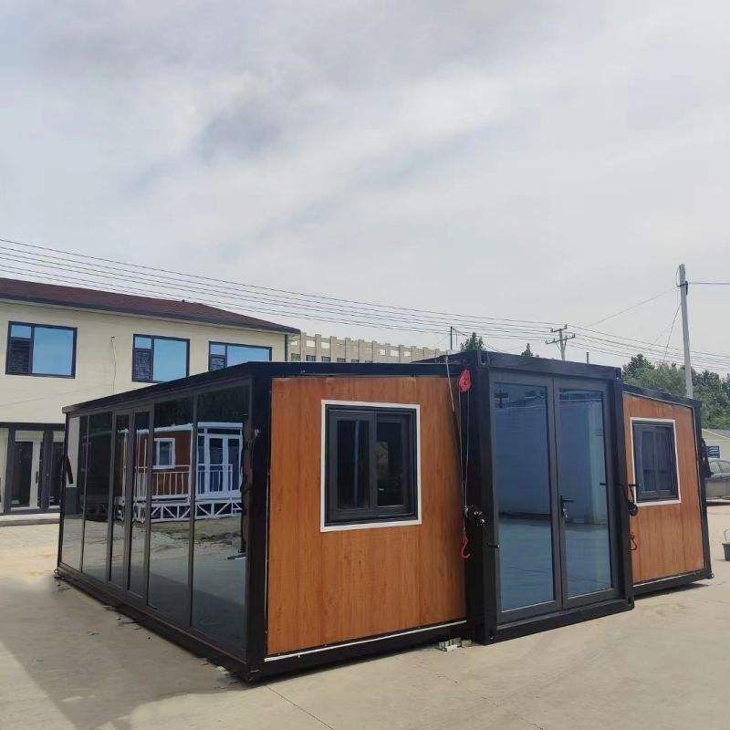 40 Feet Prefabricated Houses Portable Expandable Sea Shipping Container Home
