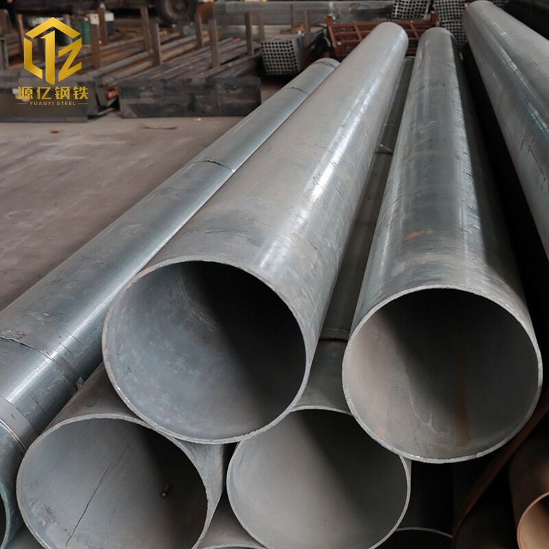 DX51D Galvanized Steel Round Pipe