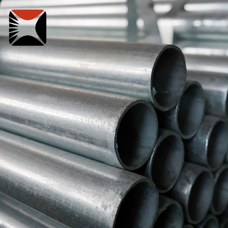 DX51D Galvanized Steel Round Pipe