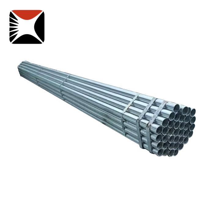 DX51D Galvanized Steel Round Pipe