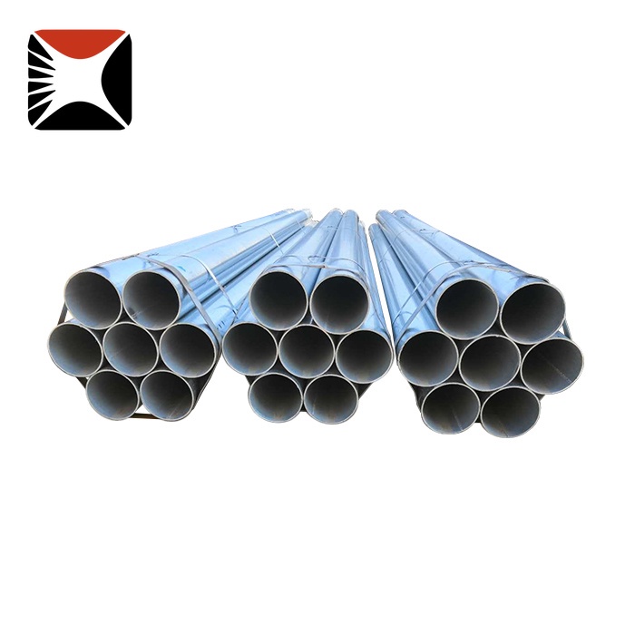 DX51D Galvanized Steel Round Pipe