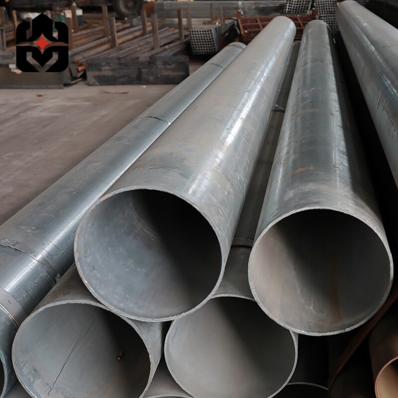 DX51D Galvanized Steel Round Pipe