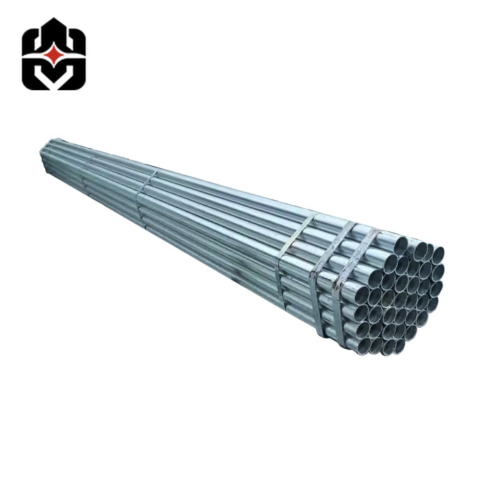 DX51D Galvanized Steel Round Pipe