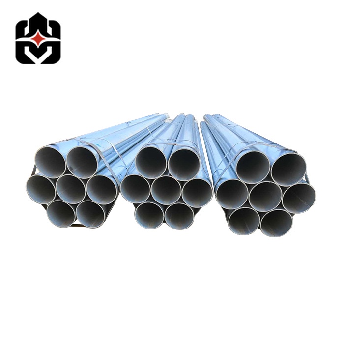 DX51D Galvanized Steel Round Pipe