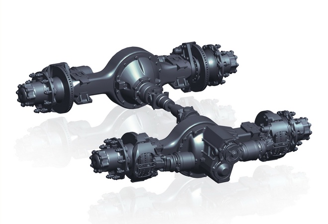 Essieu moteur tandem à simple réduction XST-22-470ADB | Essieu moteur pour camion lourd
