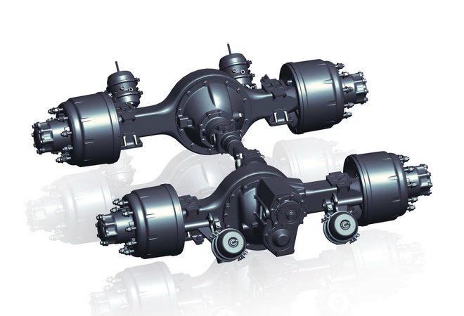 Essieu moteur tandem à simple réduction XST-22-470 | Essieu moteur pour poids lourds