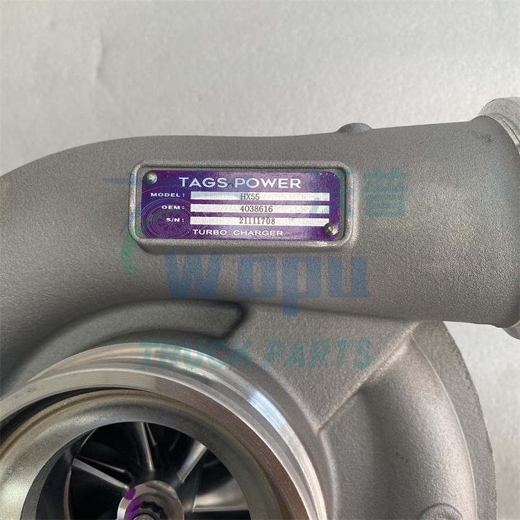 Ensemble de turbocompresseur HX55 pour moteurs diesel lourds