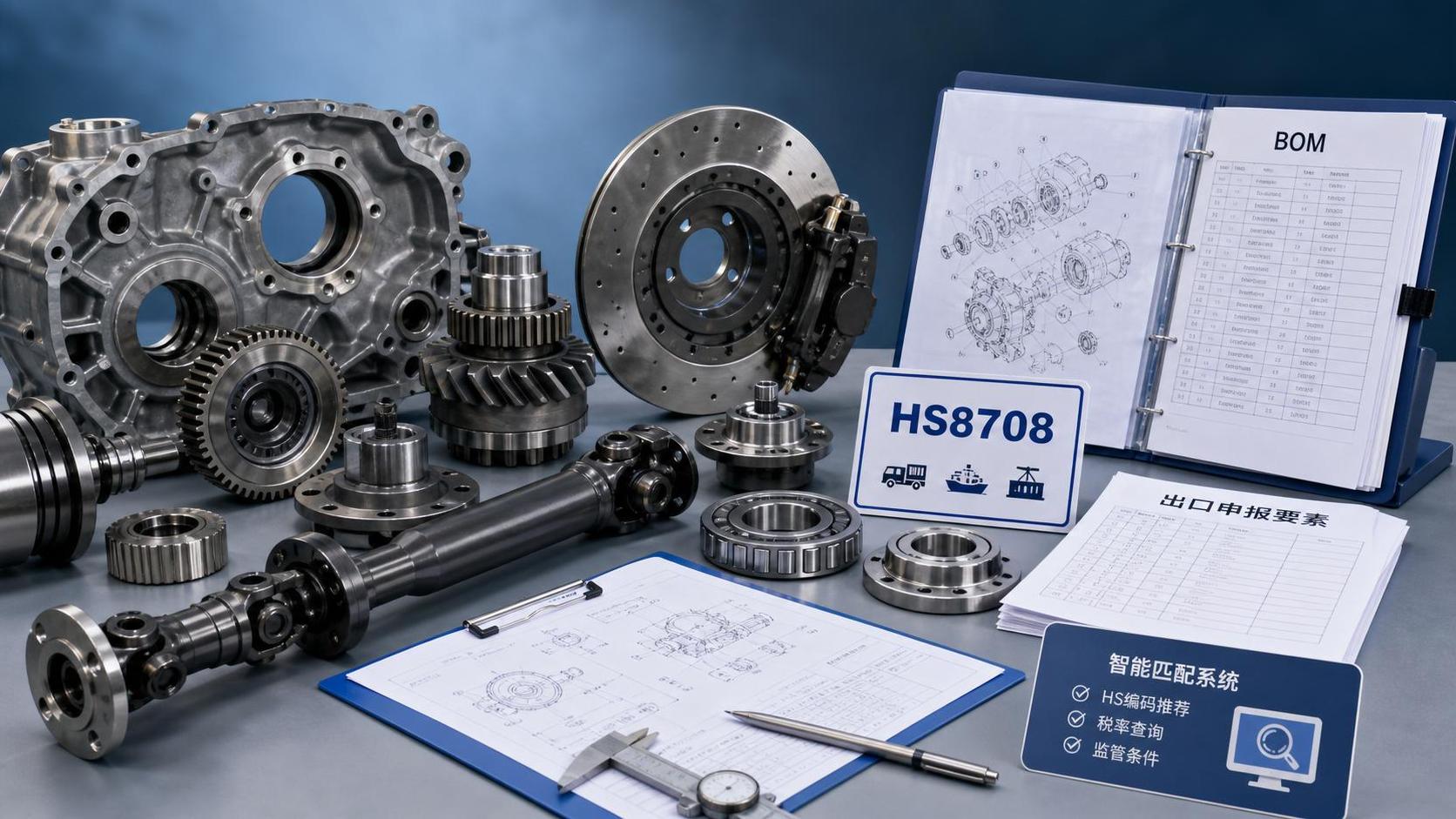 La Chine lance un outil de classification des pièces automobiles pour HS 8708
