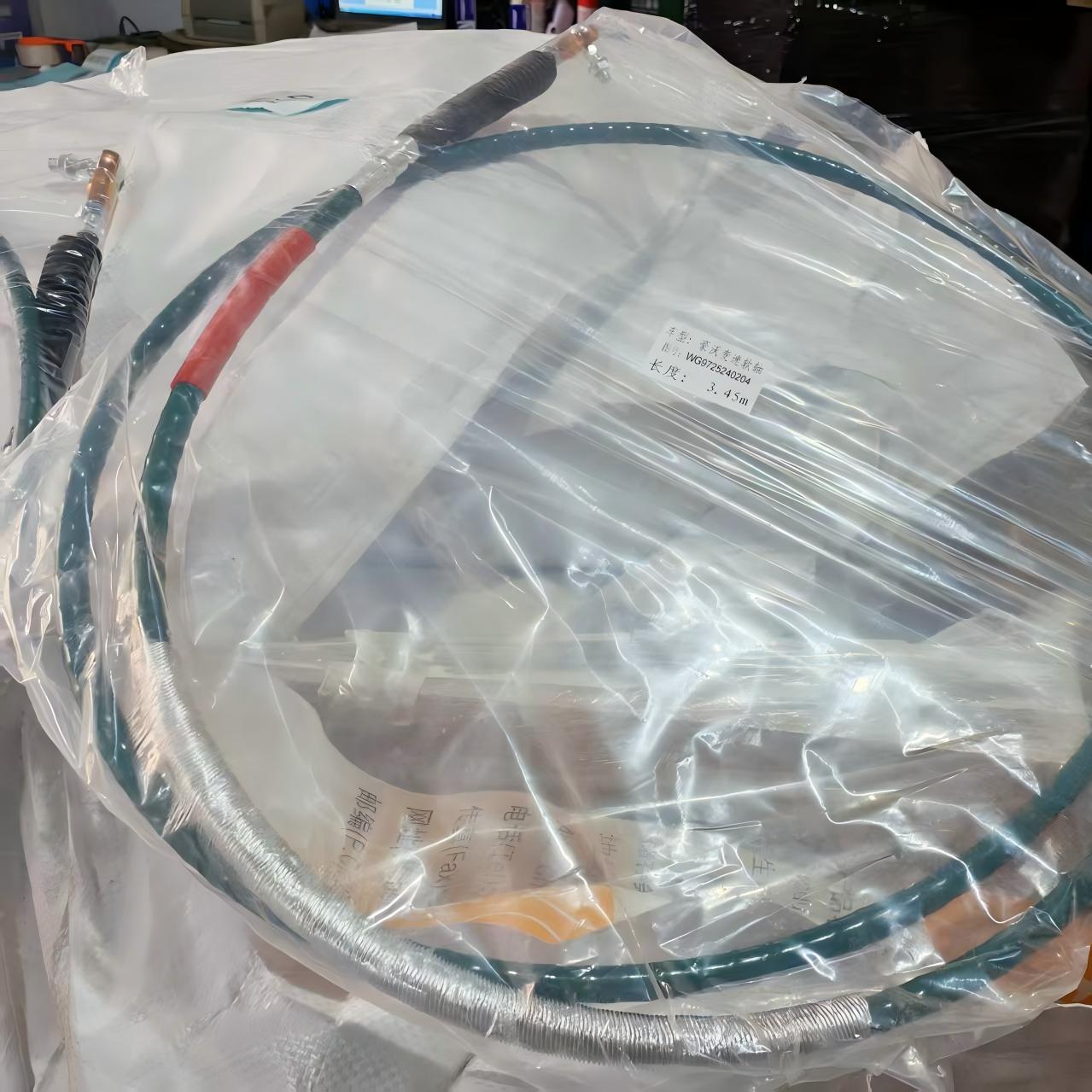 Jeu de câbles de commande de vitesses (2 pièces) WG9525240240 + WG9525240204 Ensemble de câbles de changement de vitesse pour transmission poids lourds pour camion SINOTRUK HOWO