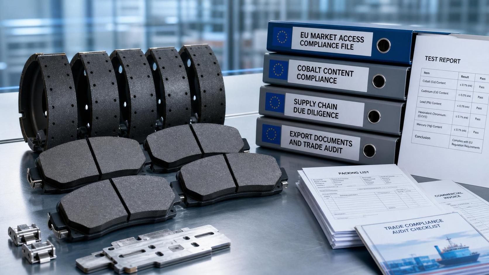 L’UE renforce les règles sur le cobalt pour les garnitures de frein pour poids lourds