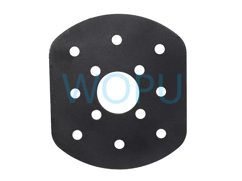 Support en caoutchouc Sinotruk 4 AZ9725520278 AZ9725520276 pour pièces de suspension de camion lourd Shaanqi