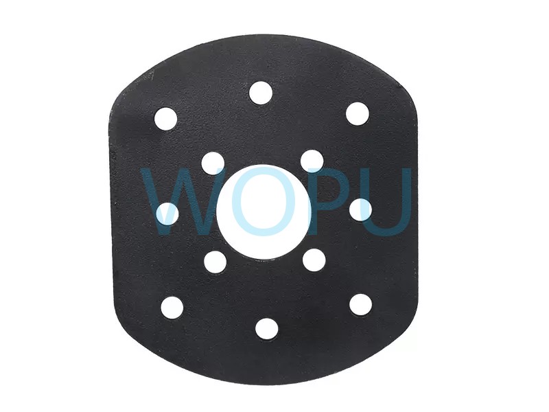 Support en caoutchouc 3 AZ9725520278 AZ9725520276 pour pièces de suspension de châssis de camion lourd