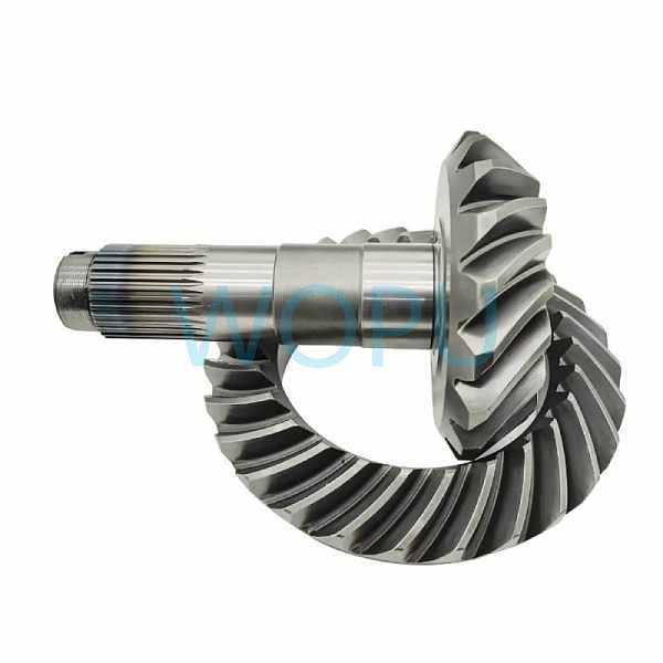 Pignon de couronne de pont arrière 3463504039 18/27 engrenage à angle de bassin pour essieu de camion lourd Benz