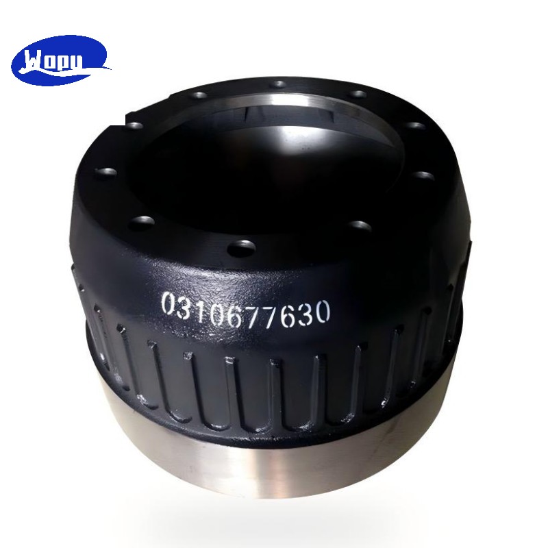 Tambour de frein 0310677630 pour pièces de rechange du système de freinage de poids lourds et semi-remorques