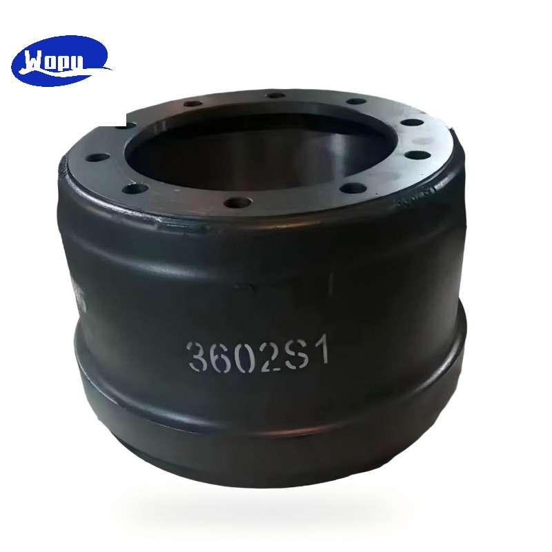 Tambour de frein 3602S1 pour pièces de système de freinage de poids lourds