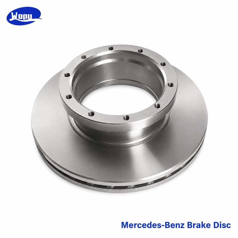 Disque de frein de camion Mercedes-Benz, rotor de frein à disque pour système de freinage de camion poids lourd