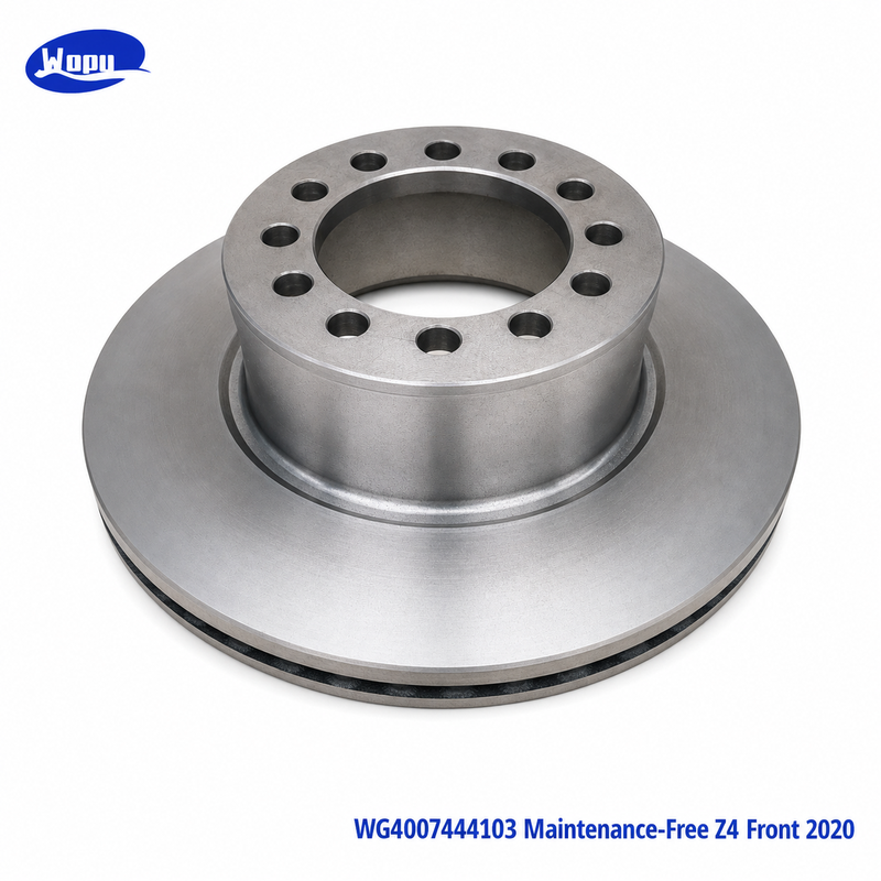 Disque de frein avant Sinotruk HOWO Z4 WG4007444103 sans entretien, rotor de frein de camion pour pièces du système de freinage à disque 2020